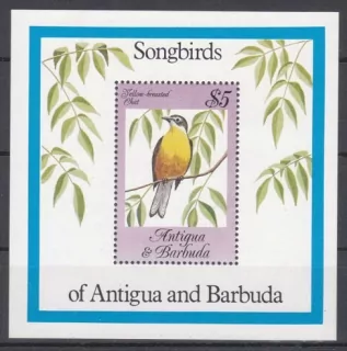 Aršík známek-ANTIGUA A BARBUDA